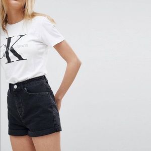 ASOS high waisted shorts